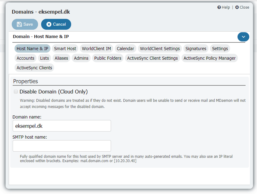 Domains - DNS - IP - Host name