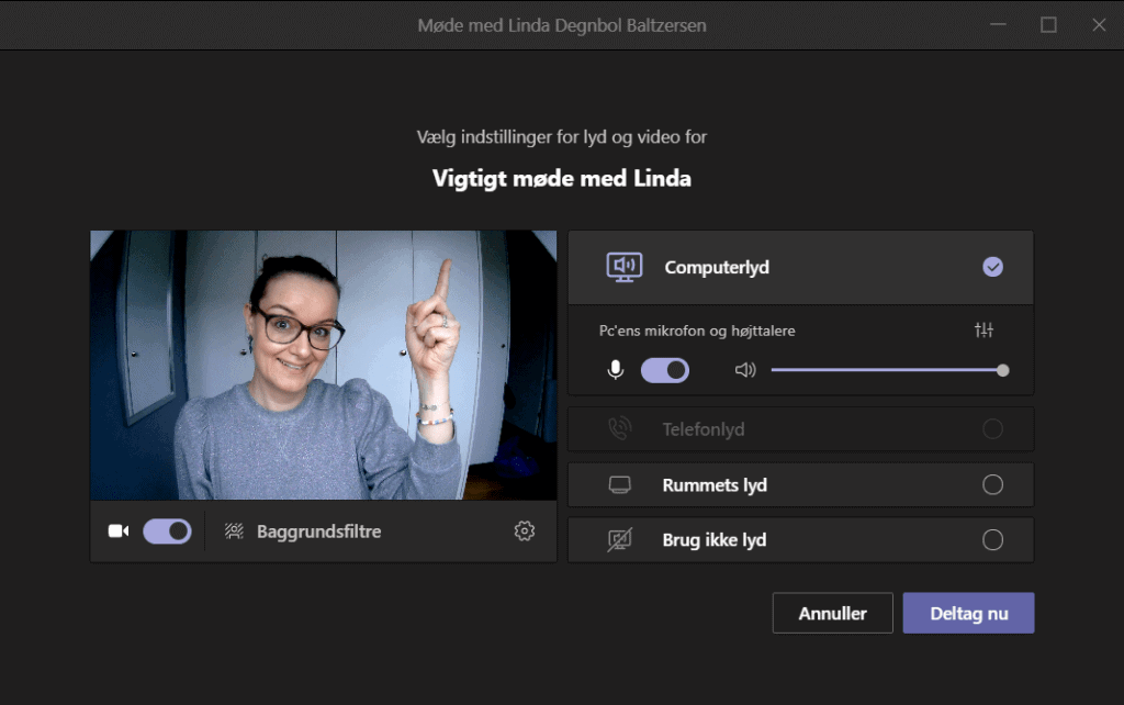 Deltag nu i microsoft teams