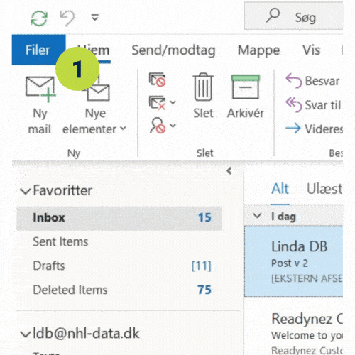 Microsoft Outlook - andre O365 mails