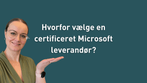 Vælg en certificeret microsoft partner