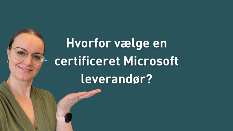 Vælg en certificeret microsoft partner