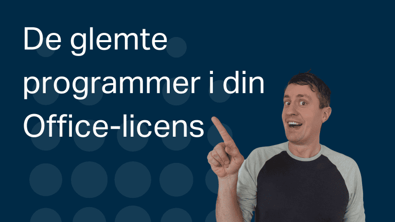 De glemte programmer i din office licens